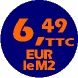 6,49 EUR le M2